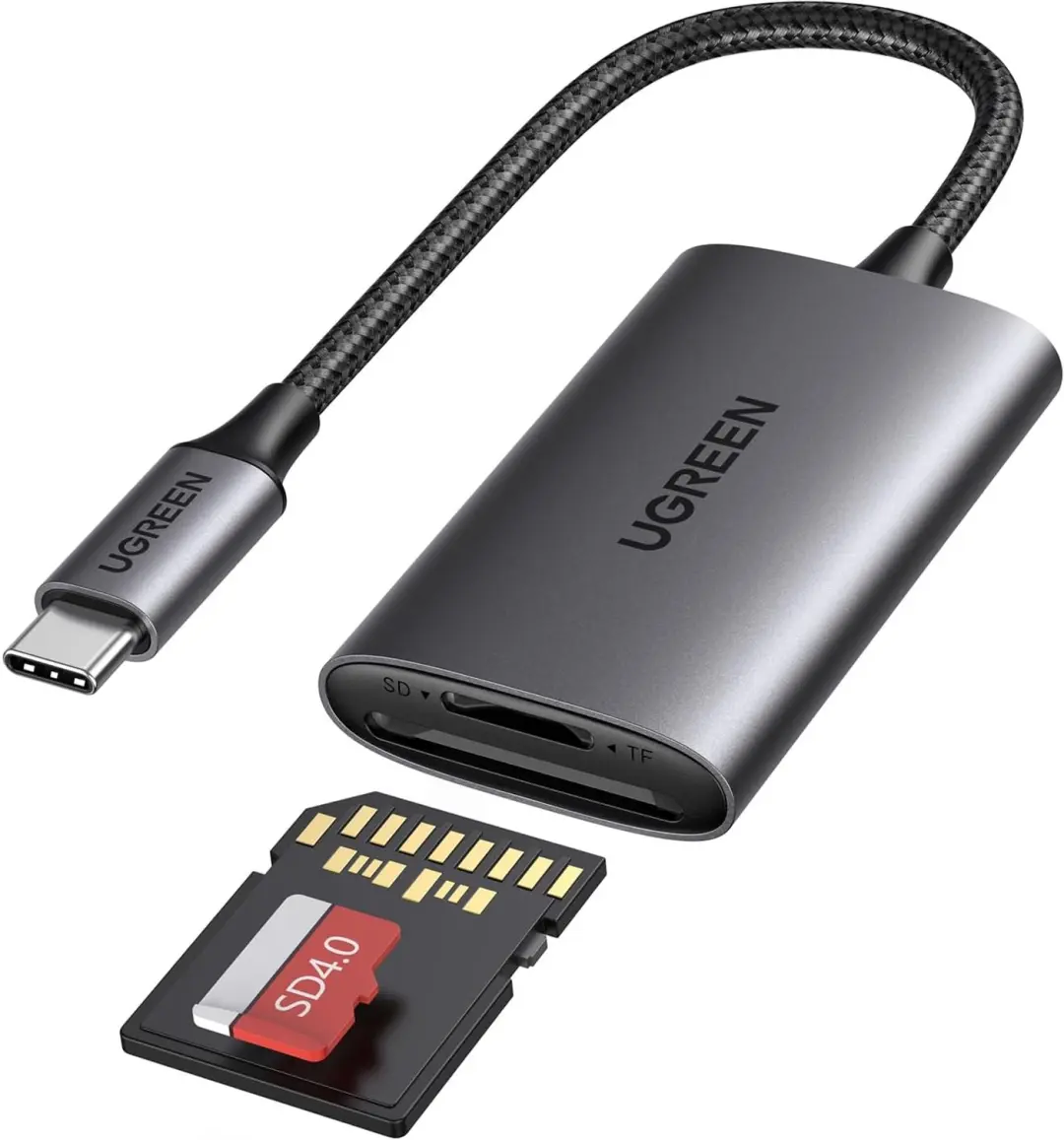 UGREEN USB-C SD 4.0 Kaartlezer 312MB/s