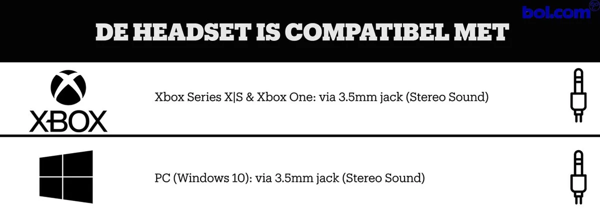 Xbox Bedrade Stereo Headset - Zwart