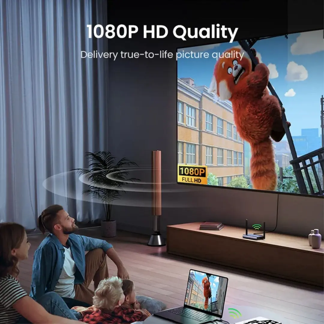 UGREEN CM506 Draadloze HDMI Extender 1080p Grijs - afbeelding 2 van 6