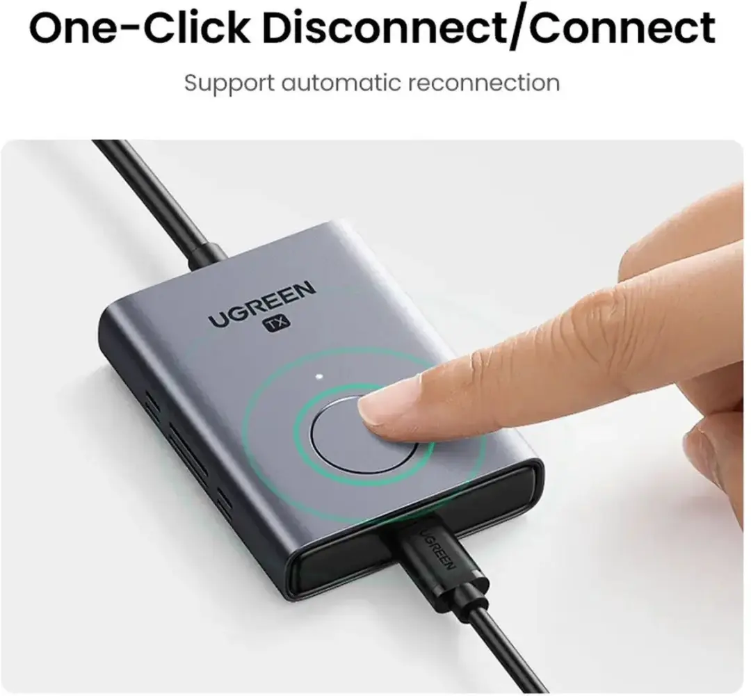 UGREEN CM506 Draadloze HDMI Extender 1080p Grijs - afbeelding 3 van 6