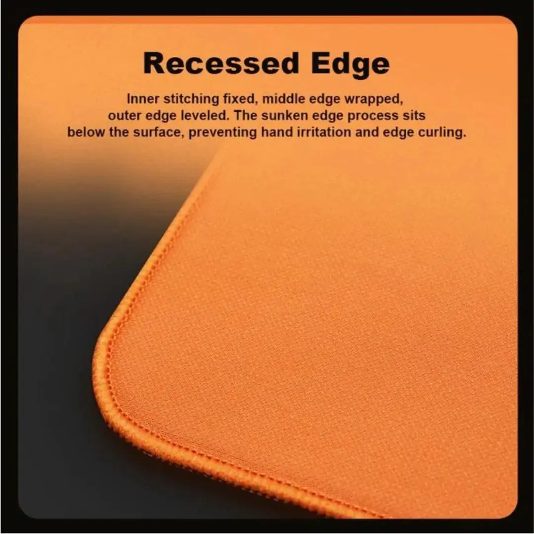 ATK Sky XSoft Gaming Muismat XL Oranje - afbeelding 2 van 6