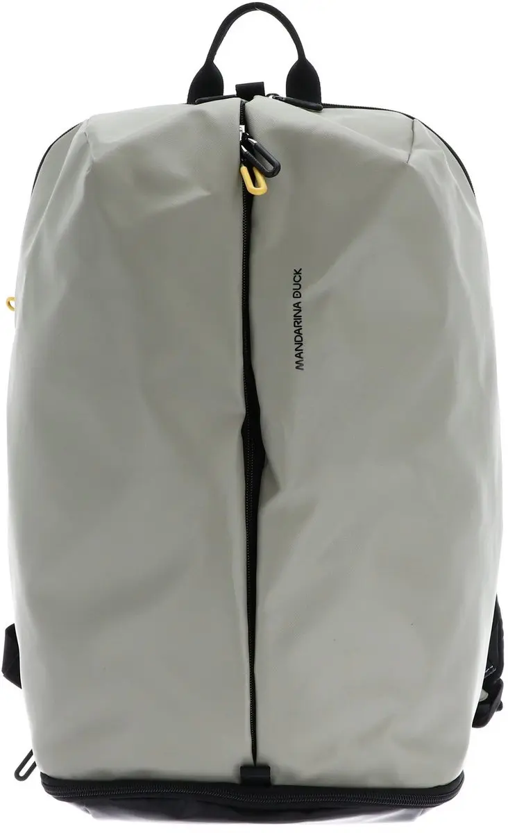 MANDARINA DUCK laptop rugzak rugzak met laptopvak Eco Coated Backpack Mud Lichtg