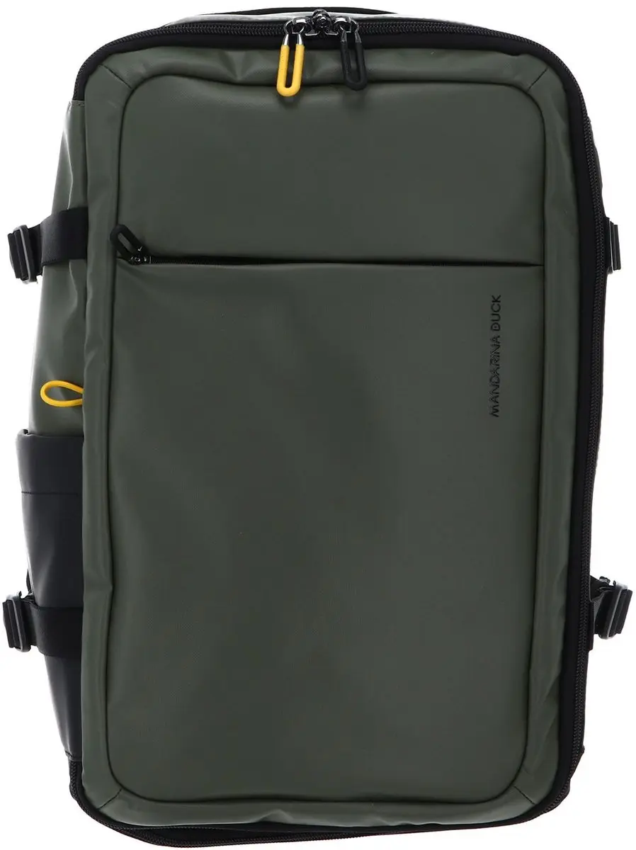 MANDARINA DUCK laptop rugzak rugzak met laptopvak Eco Coated Backpack Pine Green