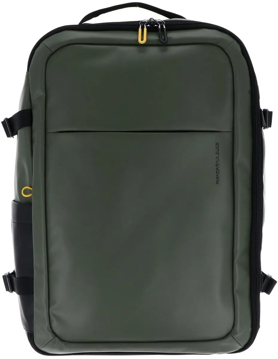 MANDARINA DUCK laptop rugzak rugzak met laptopvak Eco Coated Backpack Pine Green