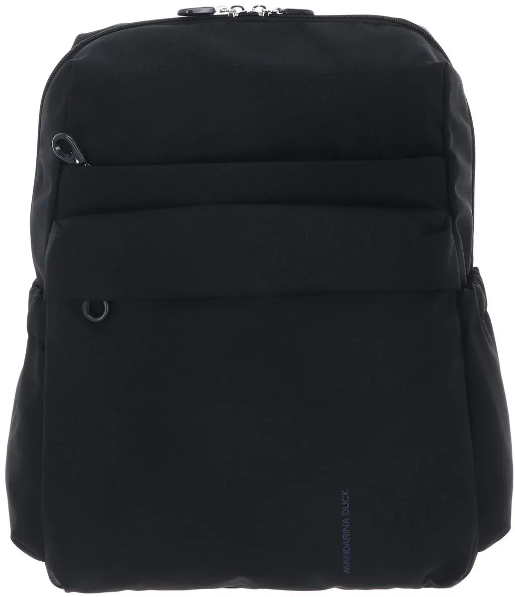 MANDARINA DUCK laptop rugzak rugzak met laptopvak MD20 Backpack Black zwart
