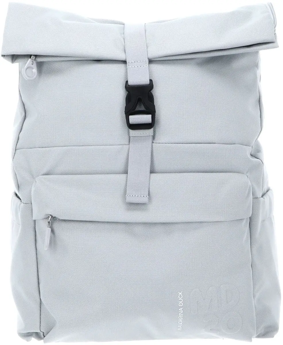 MANDARINA DUCK laptop rugzak rugzak met laptopvak MD20 Backpack Pearl Lichtgrijs
