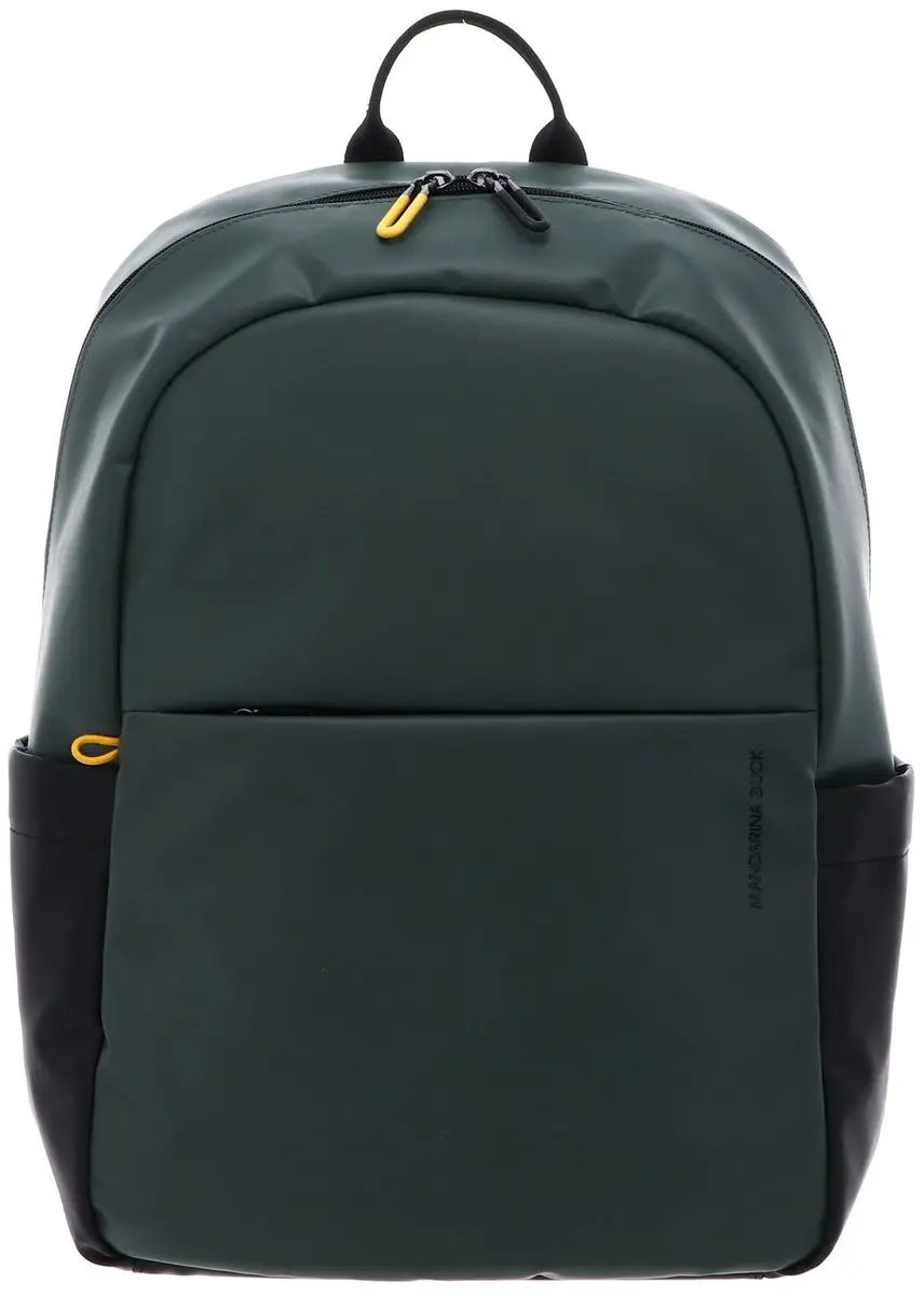 MANDARINA DUCK laptop rugzak rugzak met laptopvak Eco Coated Backpack Deep Green