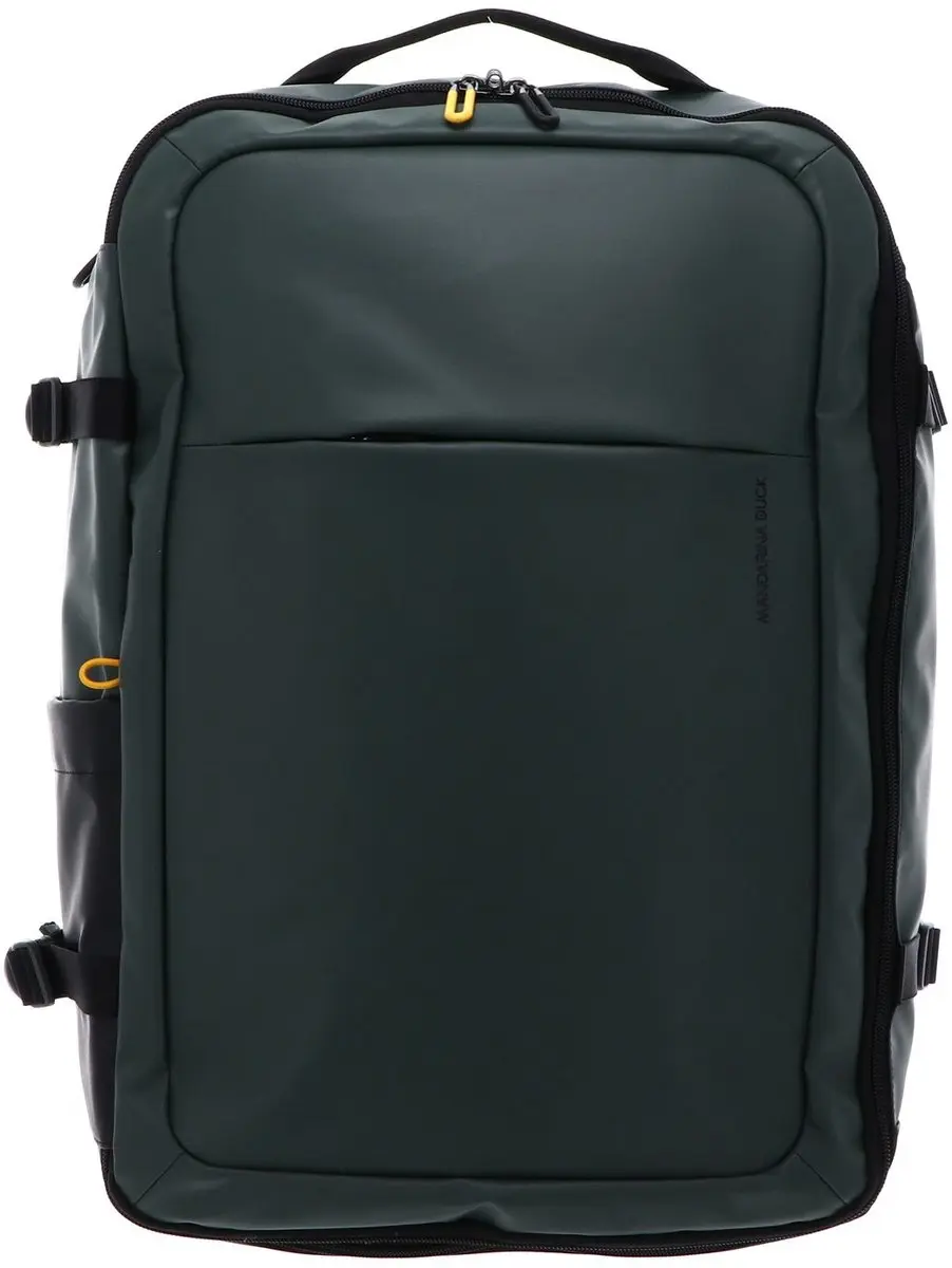 MANDARINA DUCK laptop rugzak rugzak met laptopvak Eco Coated Backpack Deep Green