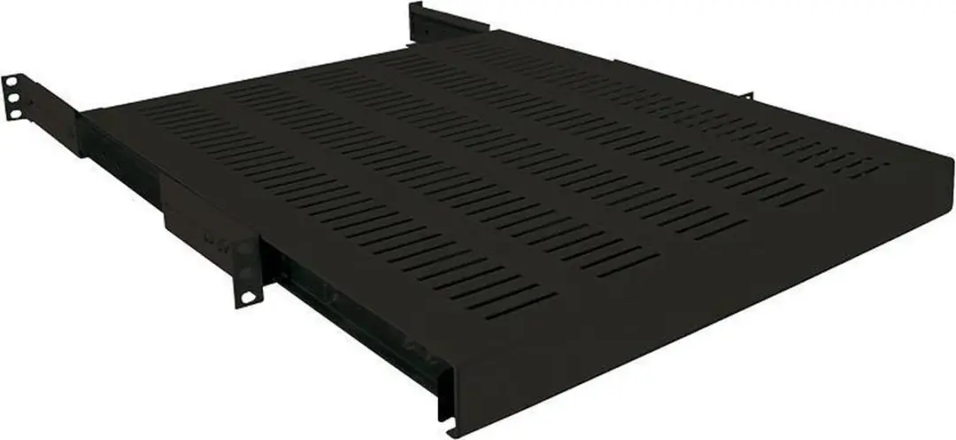 Logilink SF1S65B Uitschuifbaar legbord 19" 1HE 800mm Zwart