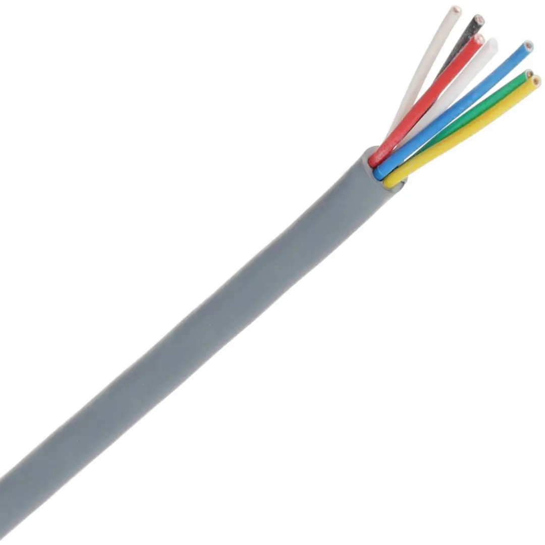 Dynamic signaalkabel halogeenvrij HH 6x0.8mm² Cca-s1,d0,a1 grijs per haspel 500