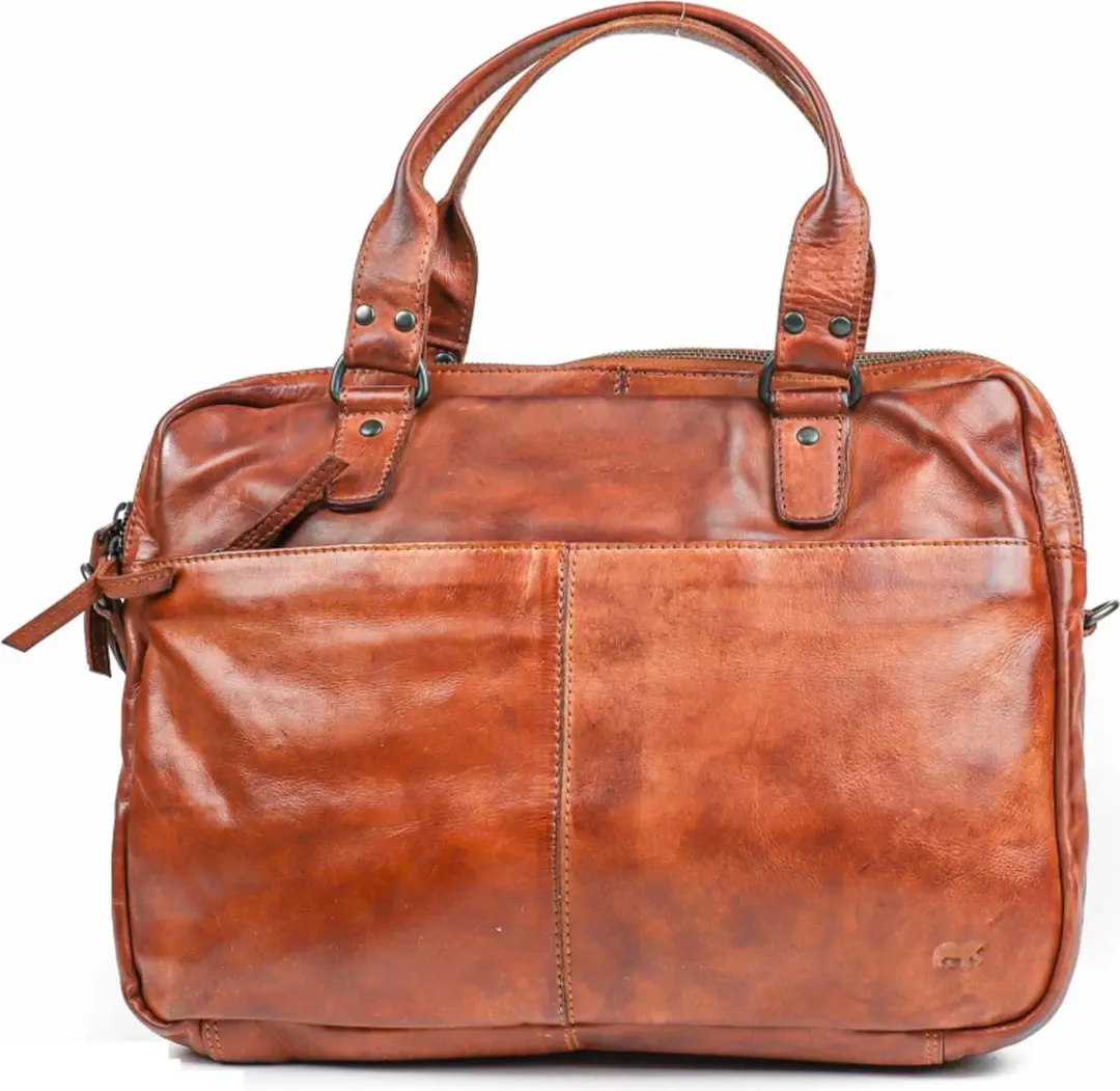 Bear Design Teun Leren Laptoptas 14"