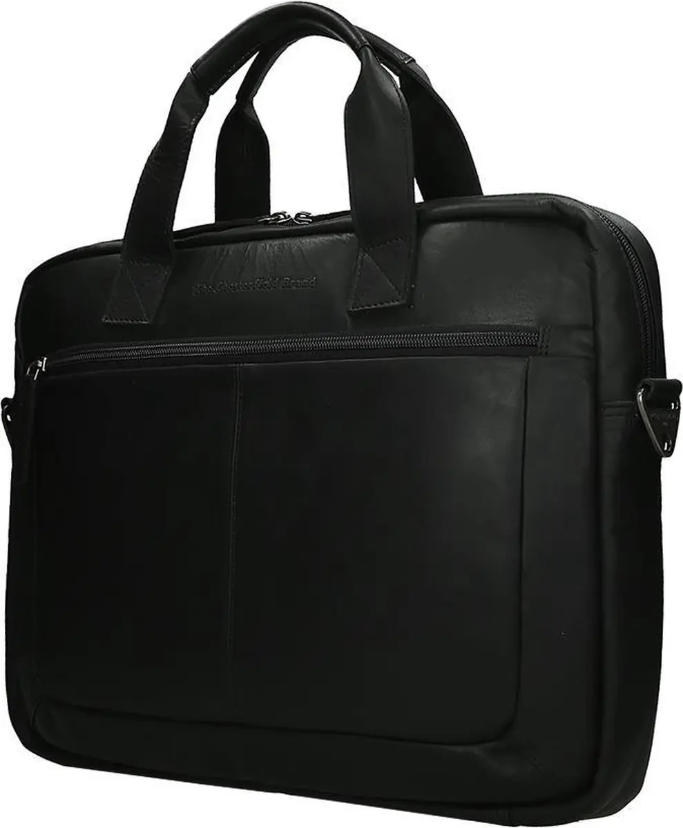 Chesterfield Calvi Laptoptas 15.6 Zwart - afbeelding 3 van 6