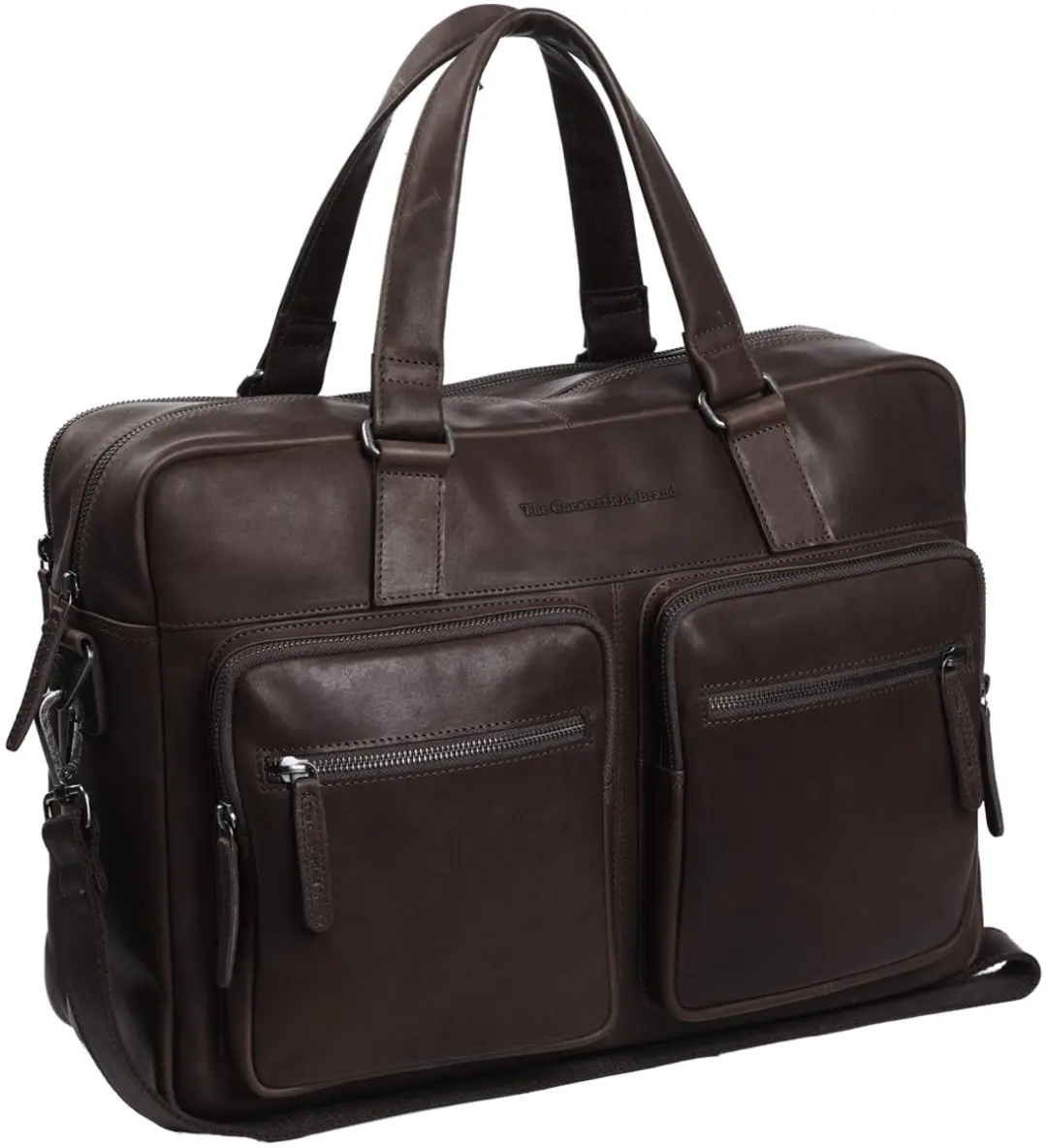Chesterfield Misha Leren Laptoptas