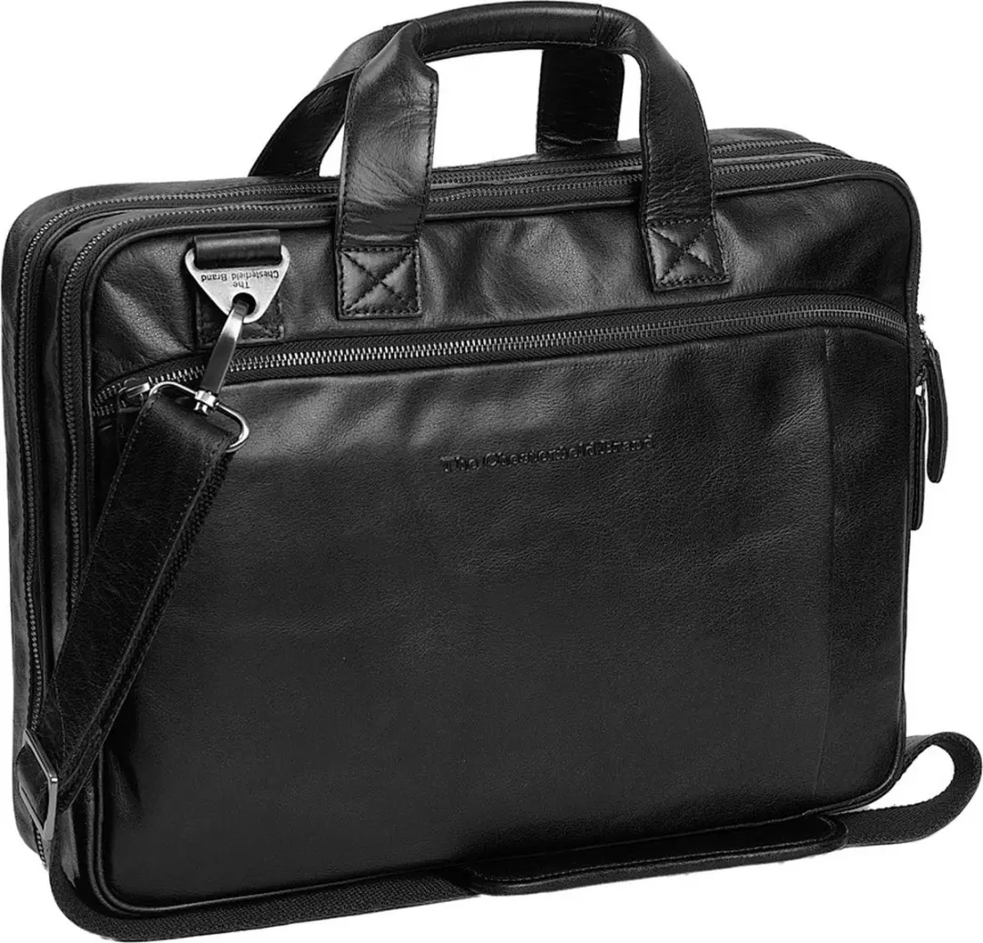 Chesterfield Manuel Leren Laptoptas