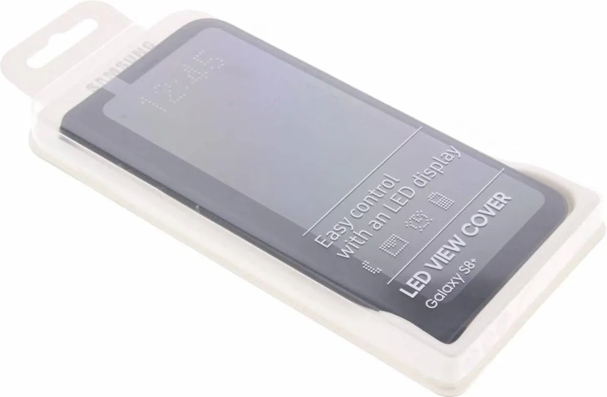 Samsung LED View Cover - Zwart - Galaxy S8+ - afbeelding 6 van 6