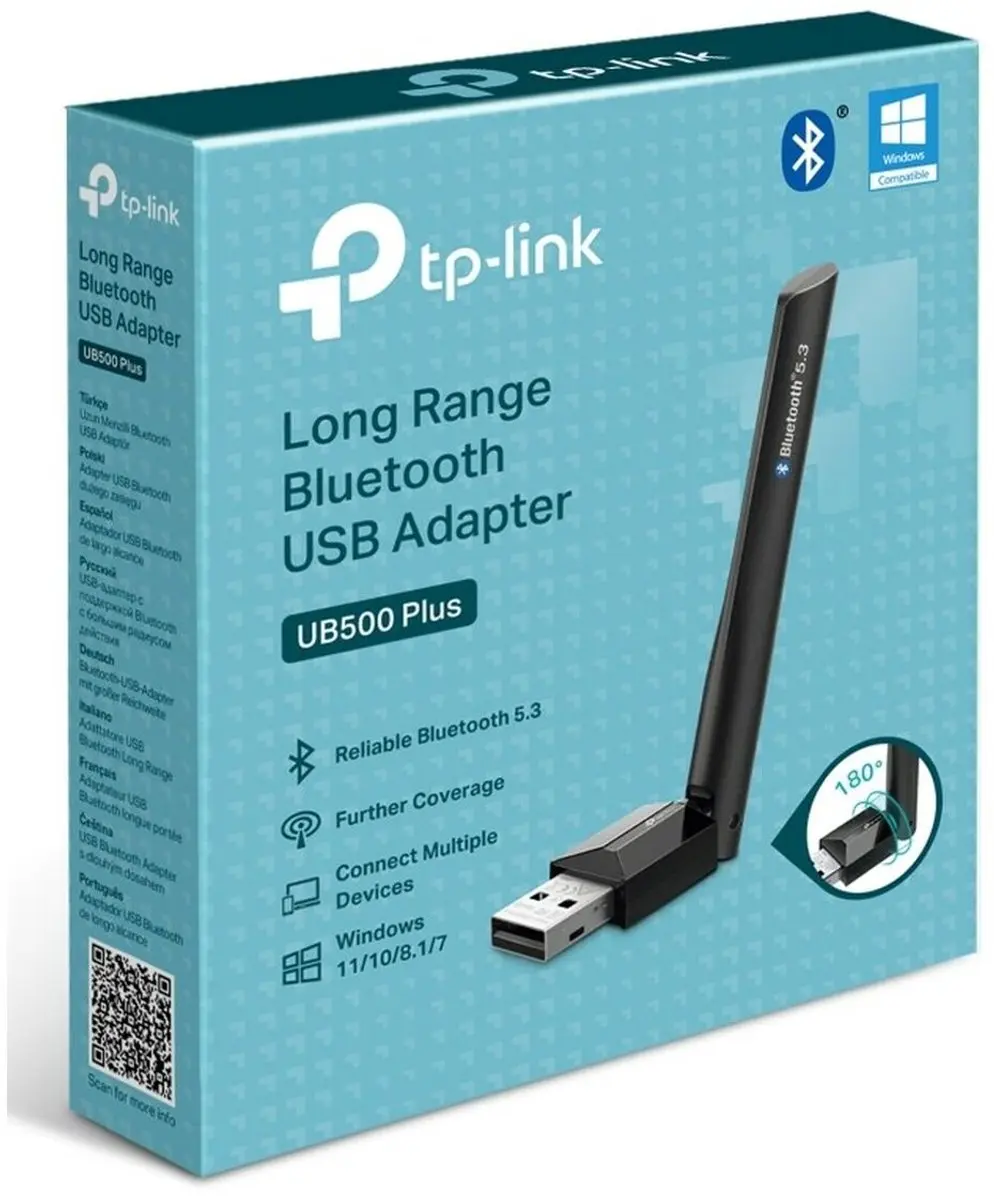 TP-Link UB500 Plus Bluetooth 5.3 USB-adapter - afbeelding 3 van 6