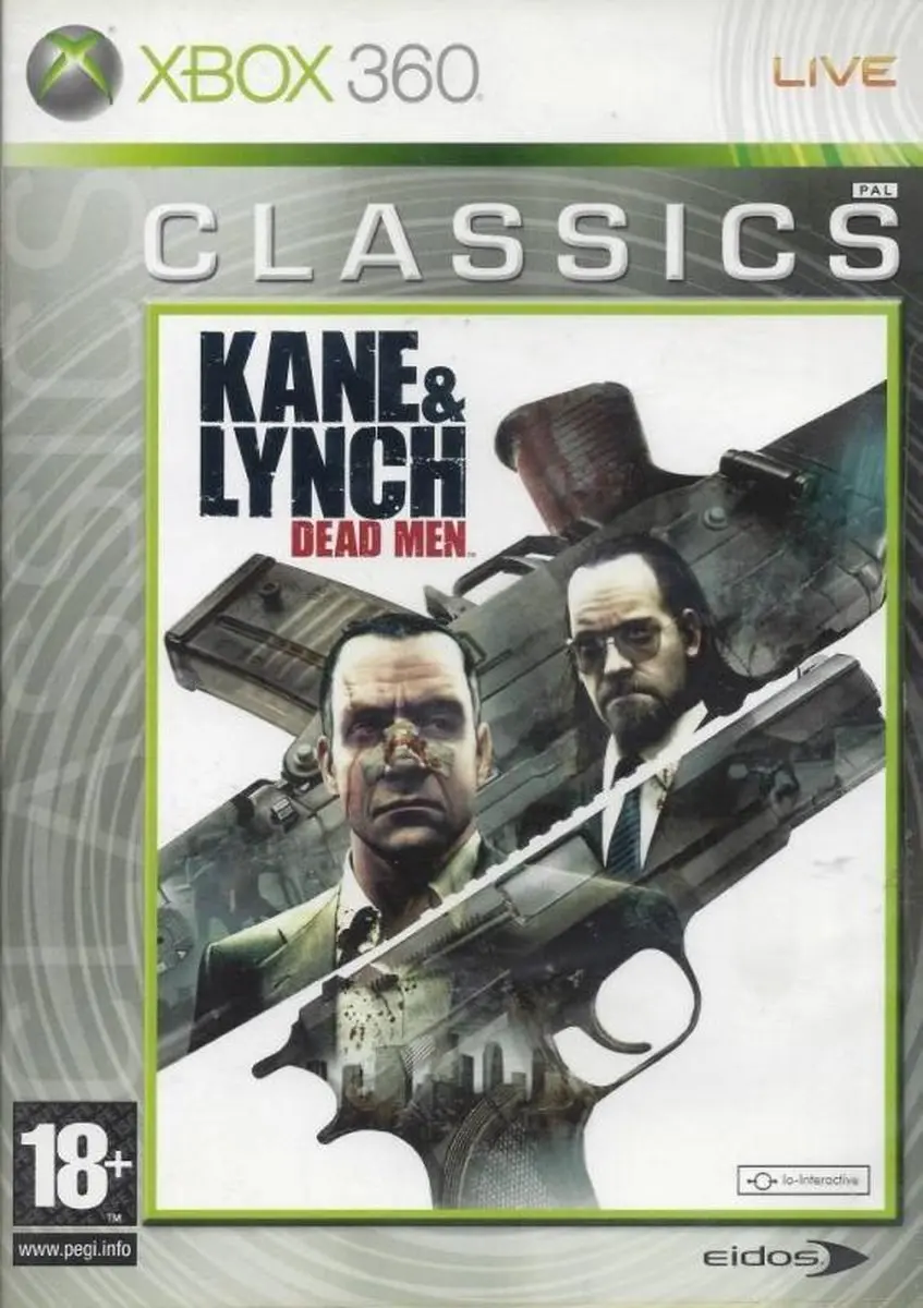 Kane & Lynch Dead Men Classics (xbox 360 nieuw)