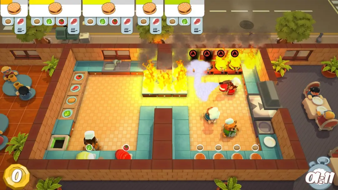 Team17 Overcooked! Overcooked! 2 Switch - afbeelding 4 van 6