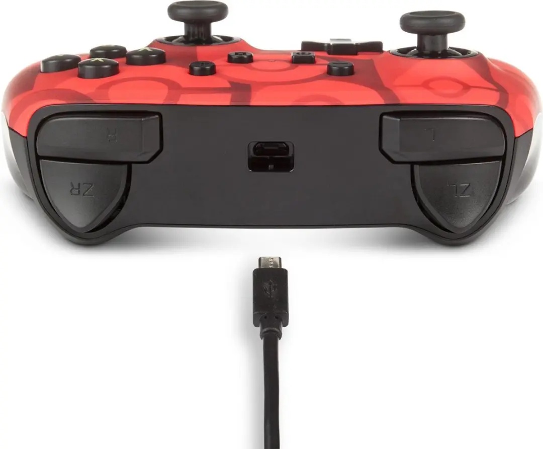PowerA Verbeterde bedrade controller Pikachu Switch - Rood - afbeelding 3 van 6