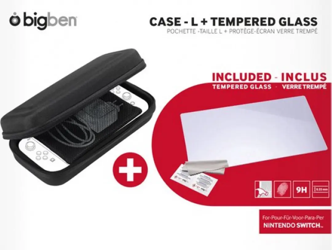 Bigben Nintendo Switch Accessoire Pack Zwart - afbeelding 6 van 6