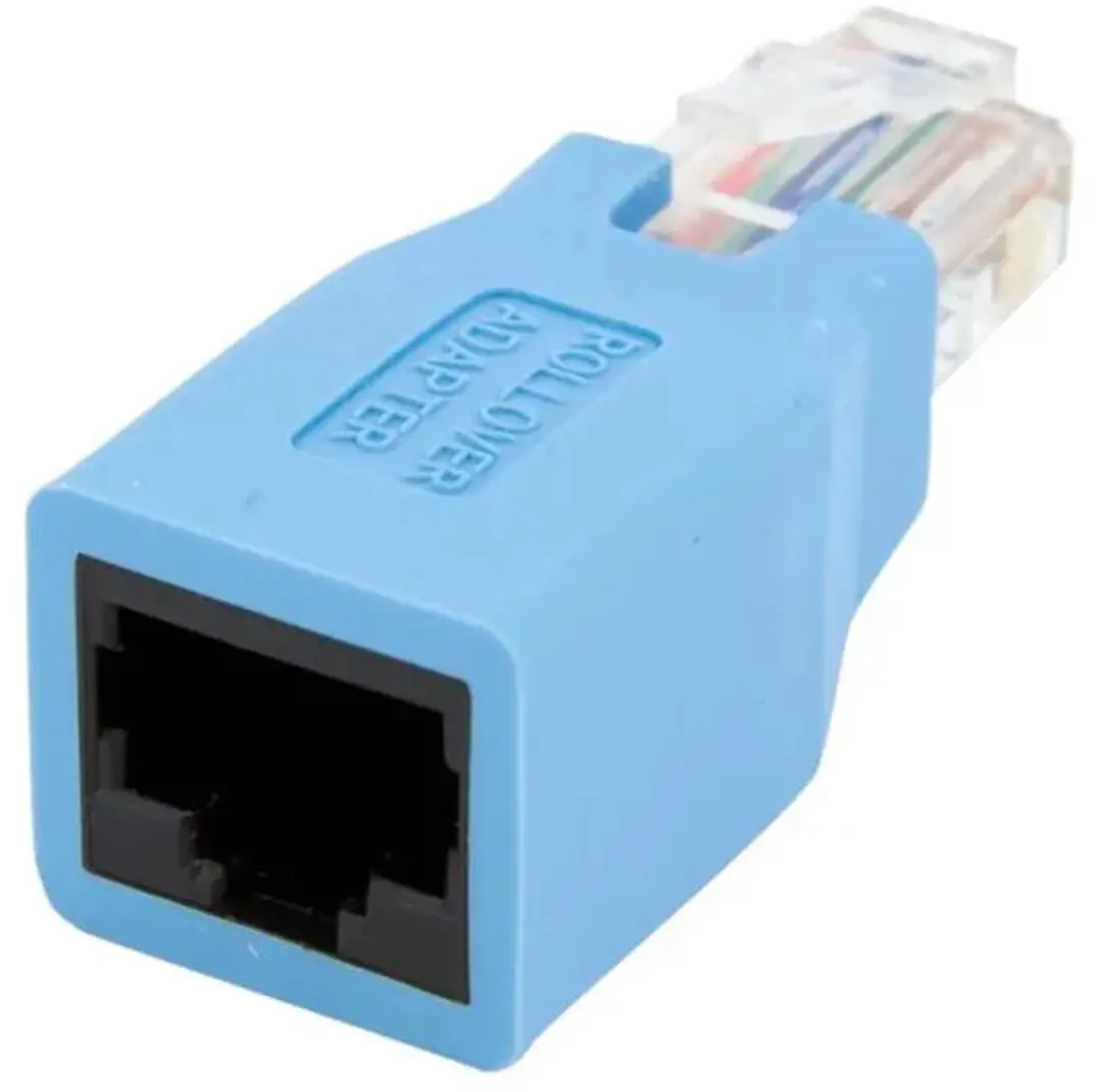 Startech Cisco Console Rollover Adapter RJ45 M/F - Blauw - afbeelding 3 van 5