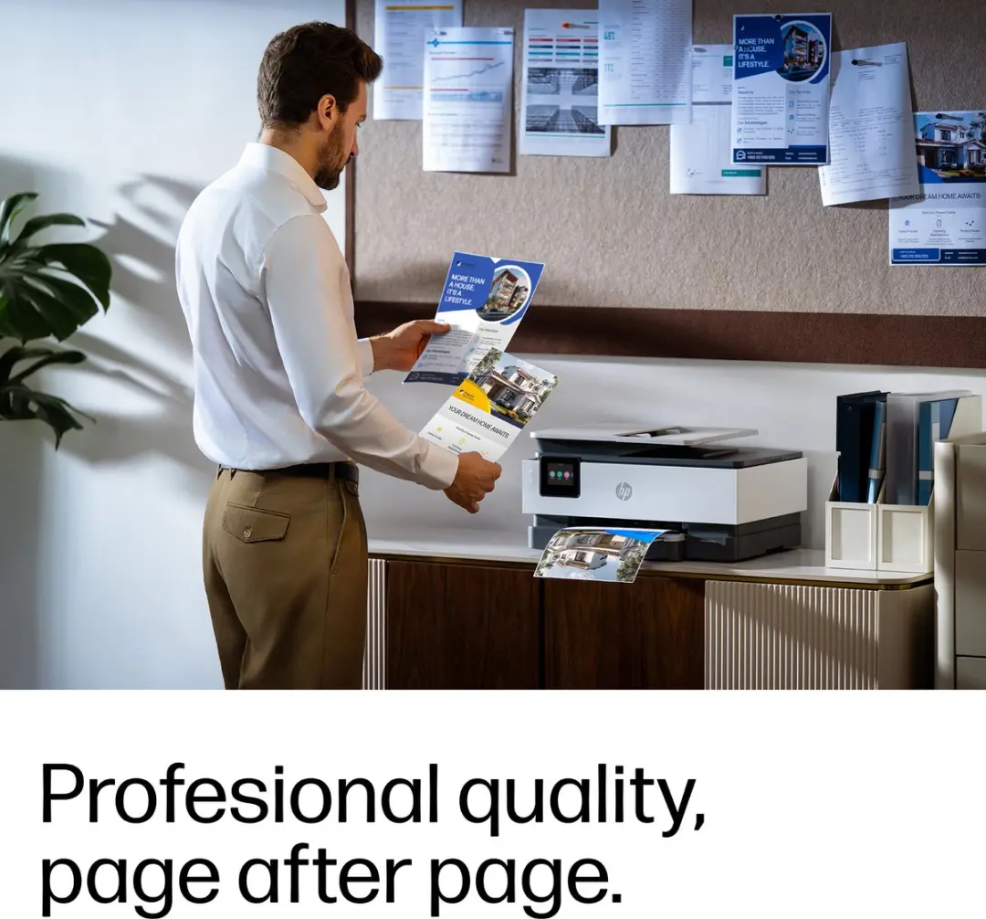 HP OfficeJet Pro 8132 All-in-One Printer Grijs - afbeelding 2 van 6