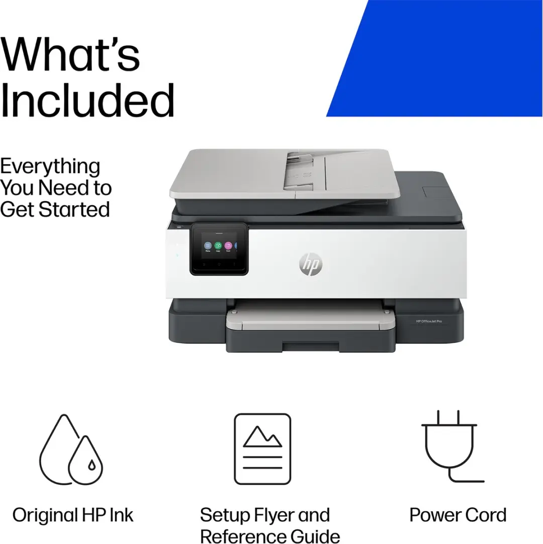 HP OfficeJet Pro 8132 All-in-One Printer Grijs - afbeelding 6 van 6