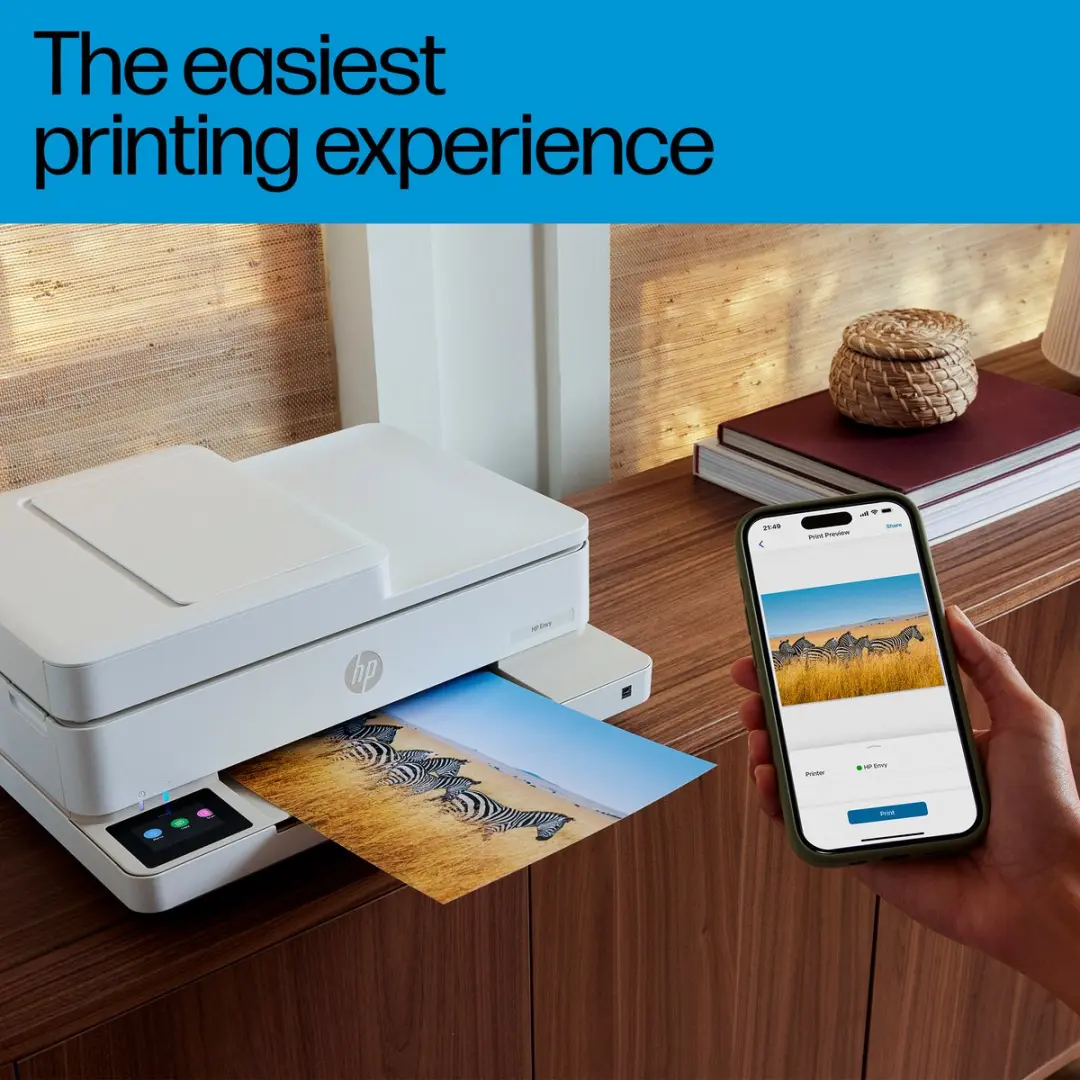 HP ENVY 6520 All-in-One Printer Beige - afbeelding 4 van 6