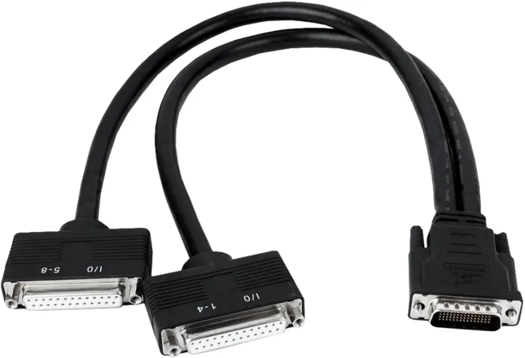 Avid Pro Tools MTRX AES LFHsub auf 2 x DB25 Breakout Kabel