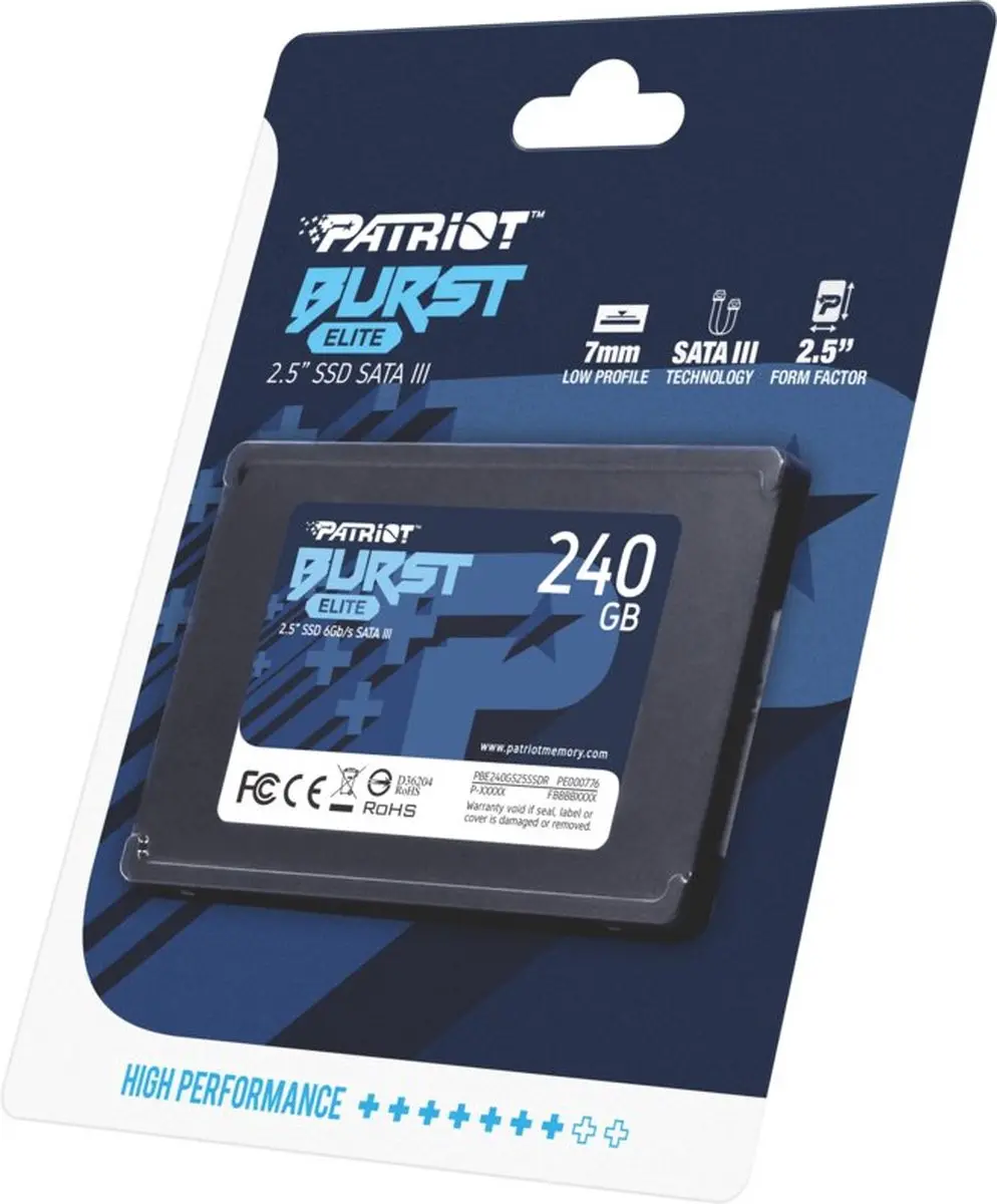 Patriot Burst Elite 240GB SSD - afbeelding 4 van 6