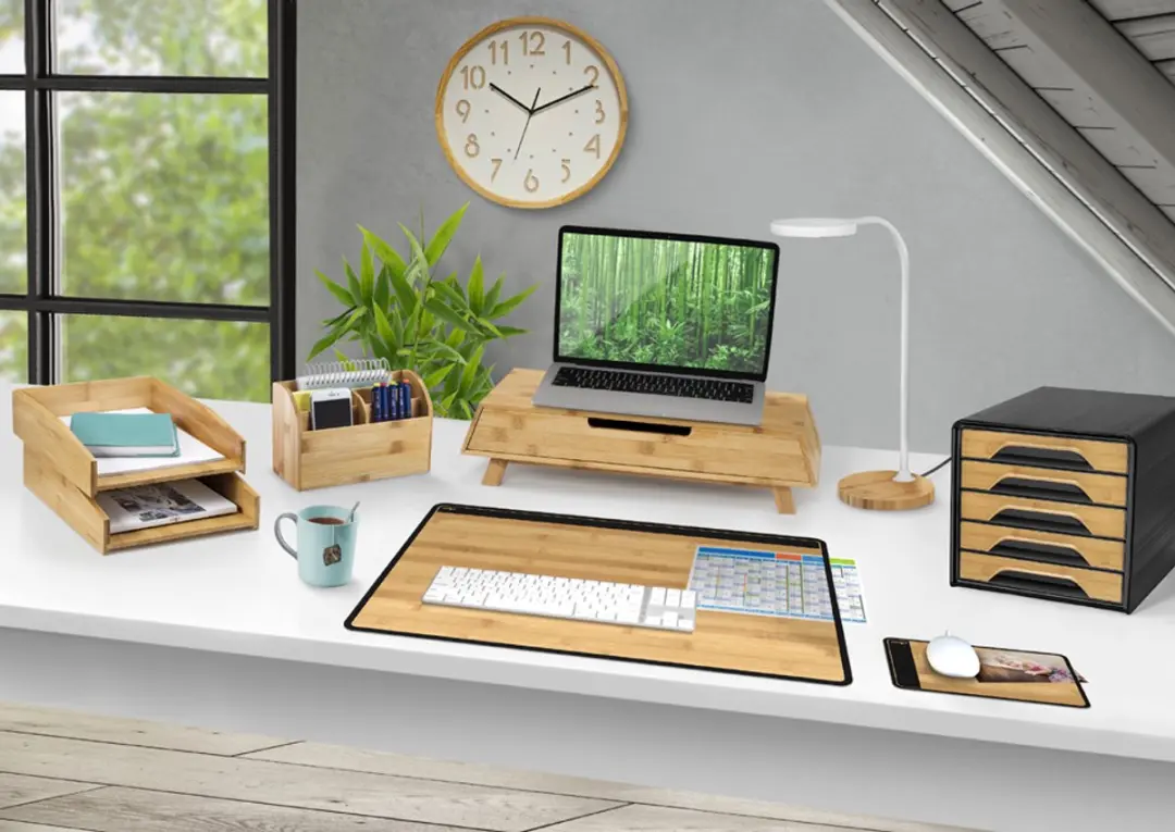 Cep Silva multiver Bureau-organizer 5 compartimenten Bamboe - afbeelding 3 van 3