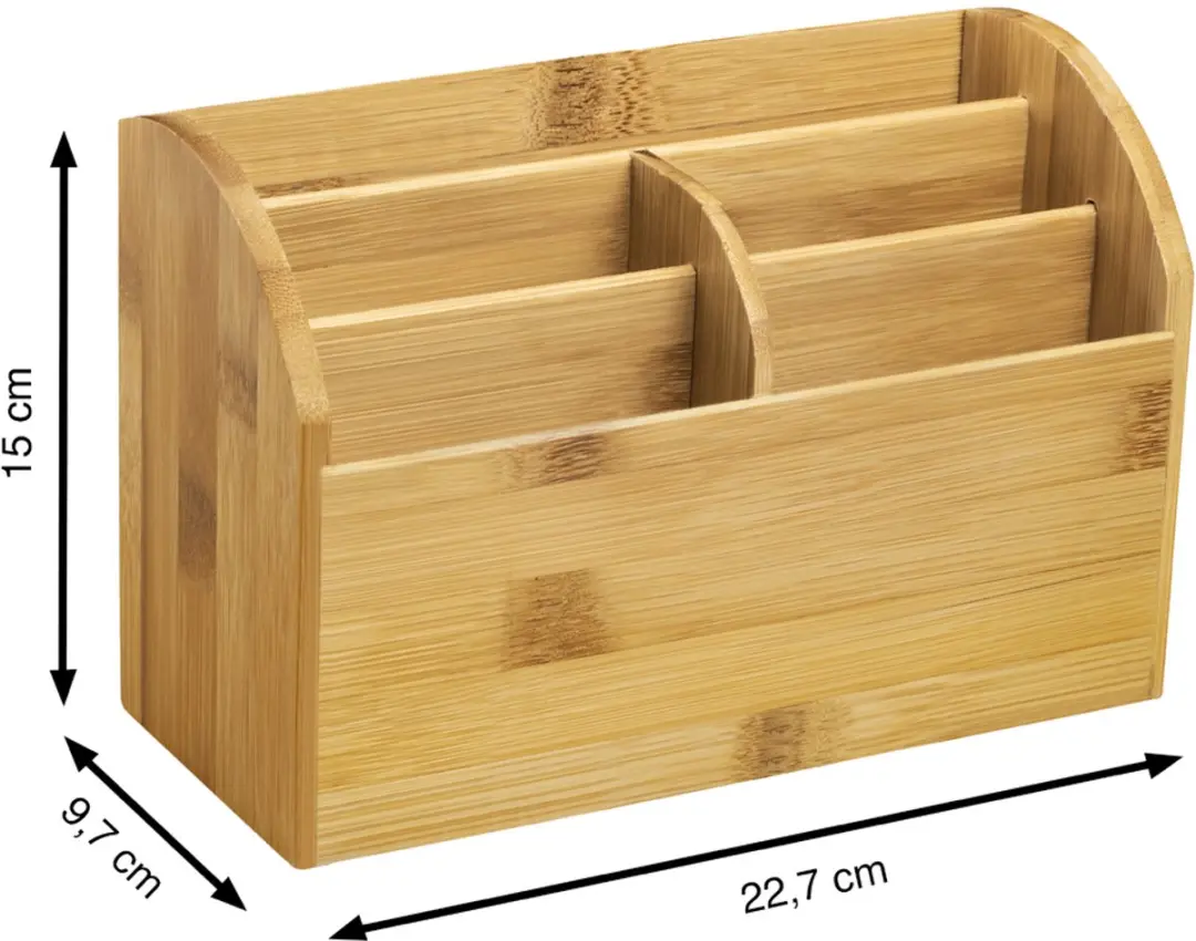 Cep Silva multiver Bureau-organizer 5 compartimenten Bamboe - afbeelding 2 van 3