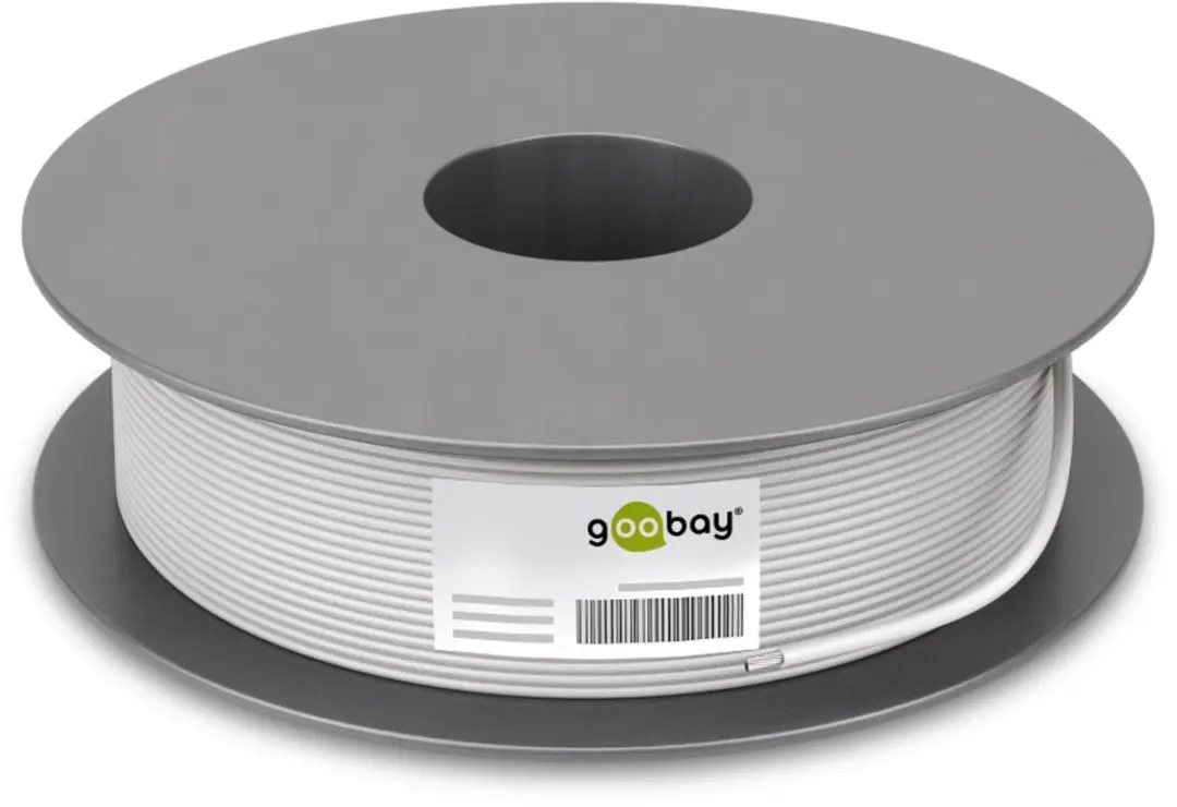 Goobay Netwerkkabel CAT 5e 15012 100m Grijs - afbeelding 2 van 6