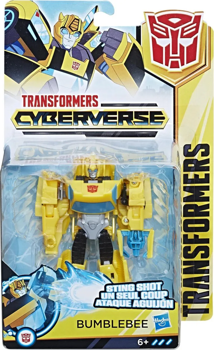 Transformers Cyberverse Warrior Class Actiefiguur