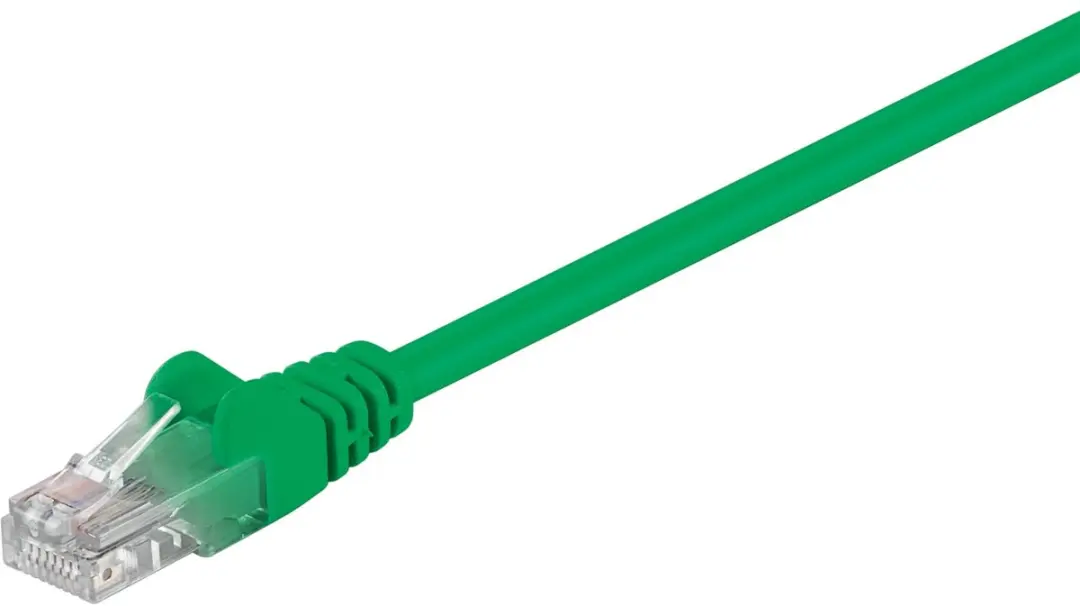Wentronic CAT5E Netwerkkabel RJ45 Groen 0,5m