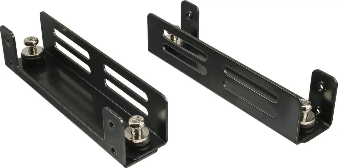 InLine 5.25" naar 3.5" harde schijfbeugel Zwart - afbeelding 4 van 6