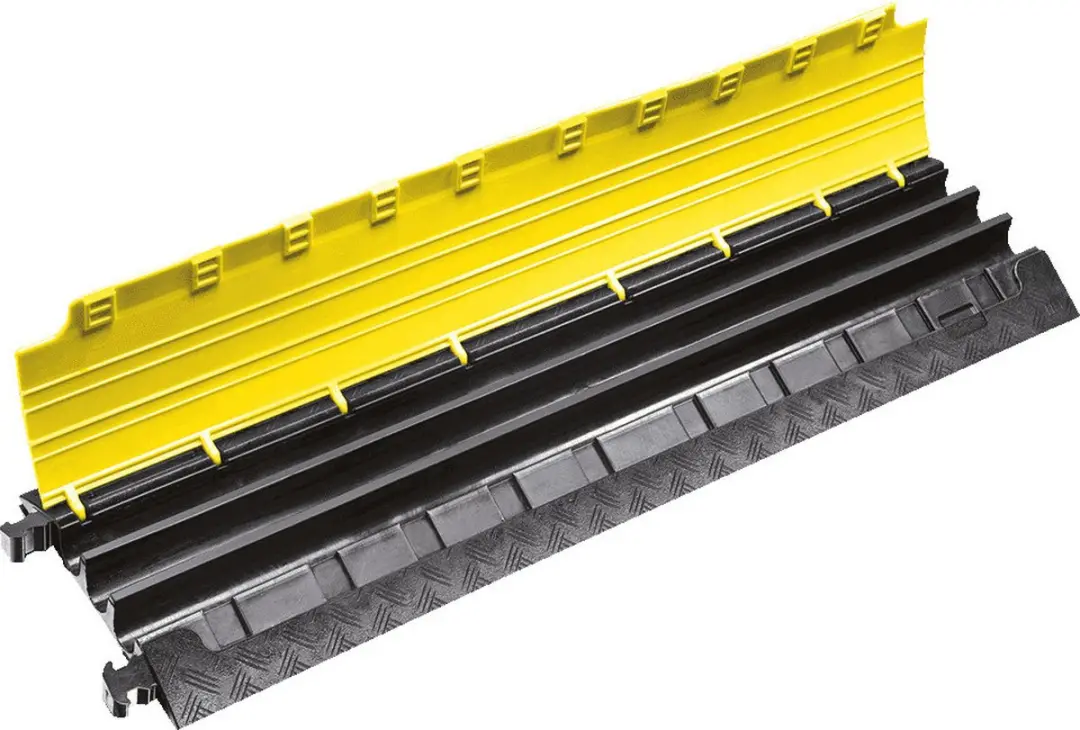 Defender 85200 Mini kabelbrug 3 kanalen - Zwart/Geel - afbeelding 6 van 6