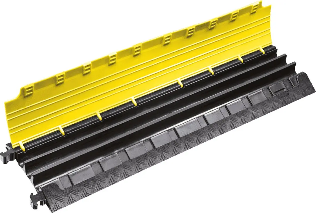 Defender 85200 Mini kabelbrug 3 kanalen - Zwart/Geel - afbeelding 3 van 6