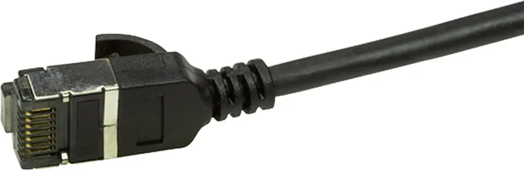 Logilink CAT6a U/FTP Netwerkkabel CQ9073S 5m - Zwart - afbeelding 2 van 5