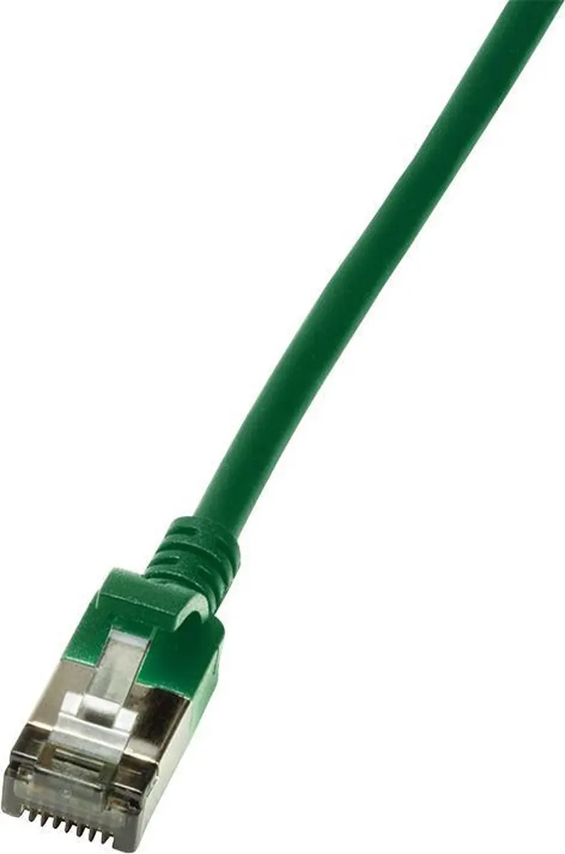 Logilink CAT6a U/FTP Netwerkkabel 0.5m Groen - afbeelding 3 van 6
