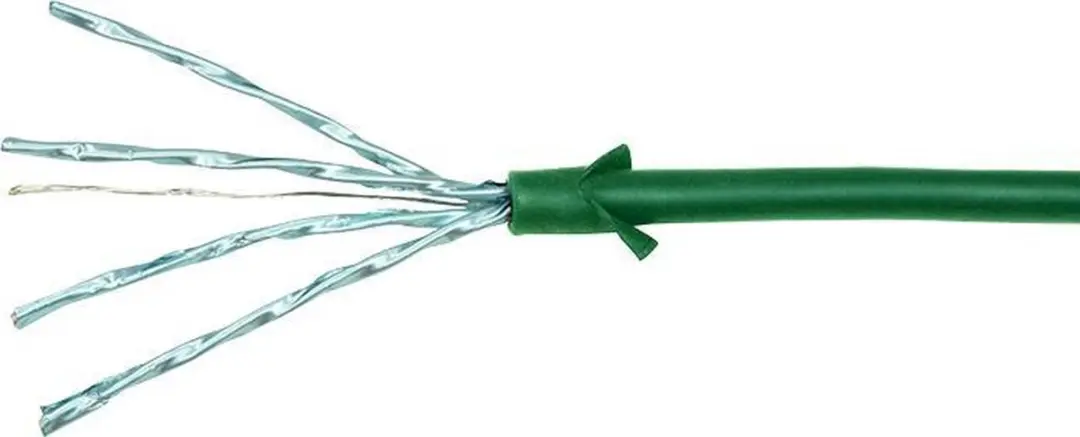Logilink CAT6a U/FTP Netwerkkabel CQ9035S 1m - Groen - afbeelding 5 van 6