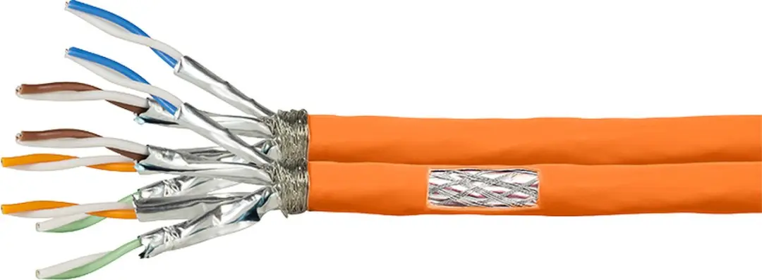 Logilink CPV0065 Netwerkkabel CAT7 S/FTP 50m Oranje