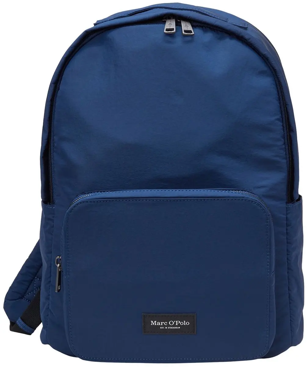 Marc O'Polo Laptop rugzak Rugzak met laptopvak Gubis Backpack Iris Ink Donkerbla
