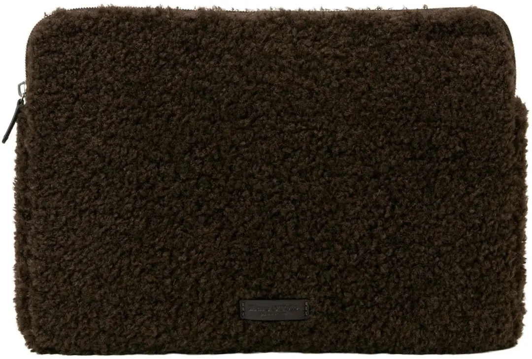Marc O'Polo laptop hoes met laptopvak Christina Laptop Case Burnt Coffee donkerb
