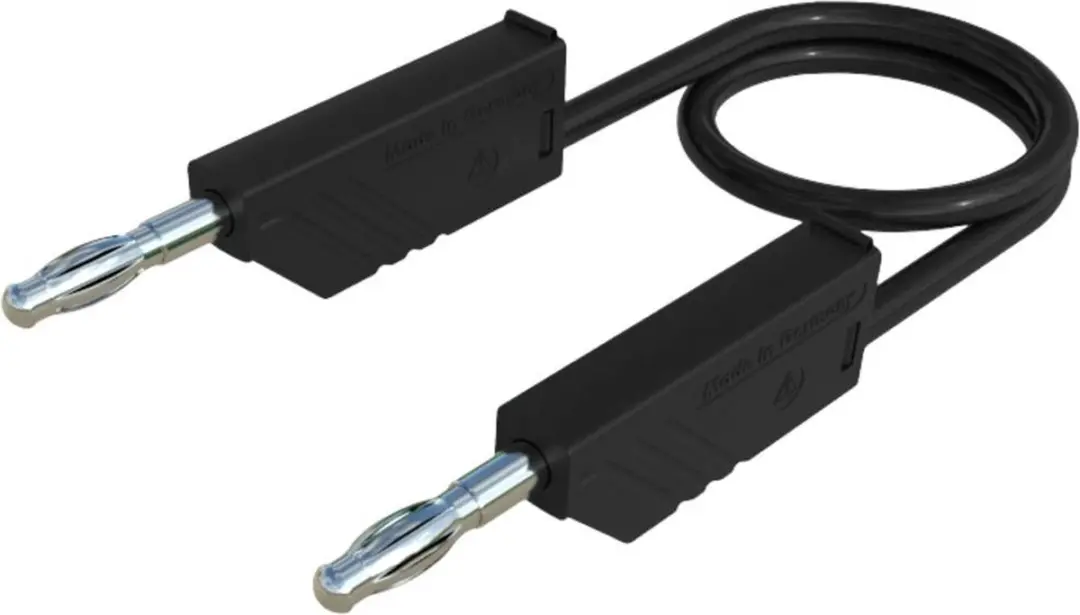 Hirschmann MLN 200/2,5 SW Meetsnoer 2m Zwart - afbeelding 6 van 6
