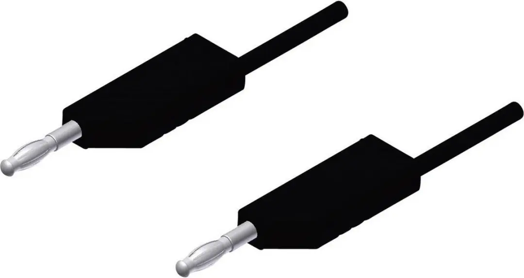 Hirschmann MLN 200/2,5 SW Meetsnoer 2m Zwart - afbeelding 5 van 6