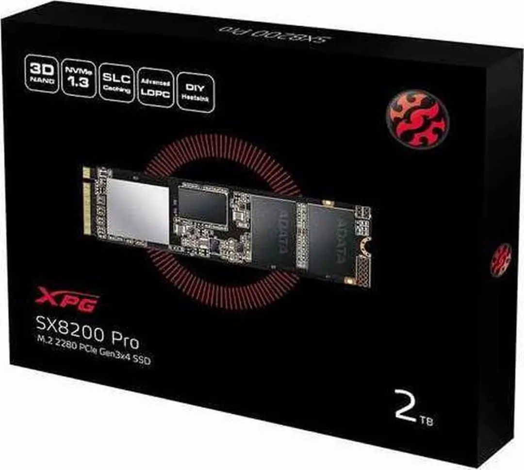 ADATA SX8200 Pro ASX8200PNP-512GT-C SSD M.2 512GB - afbeelding 4 van 6