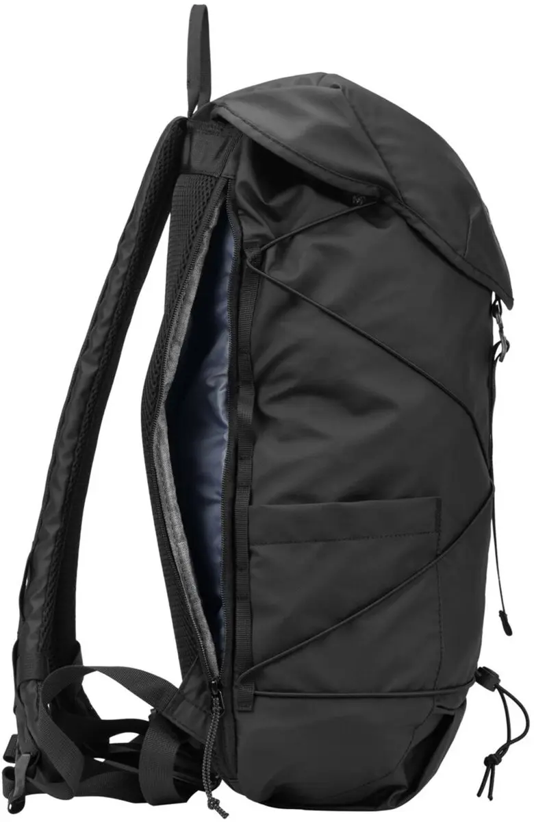 Elliker Wharfe Flap Over Backpack 22L - Zwart - afbeelding 4 van 6