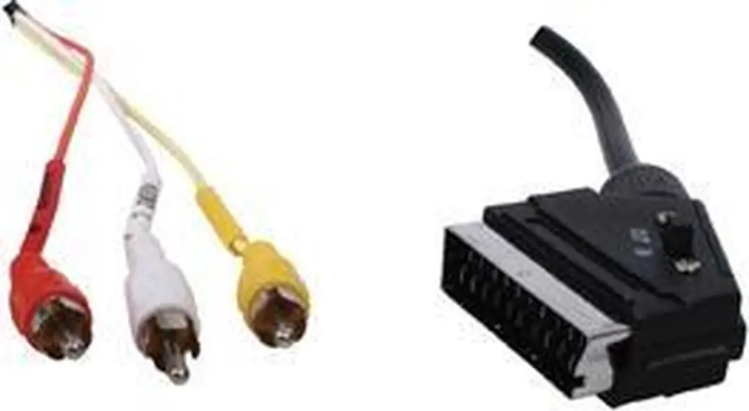 Valueline Scart kabel 3x RCA 1,5m