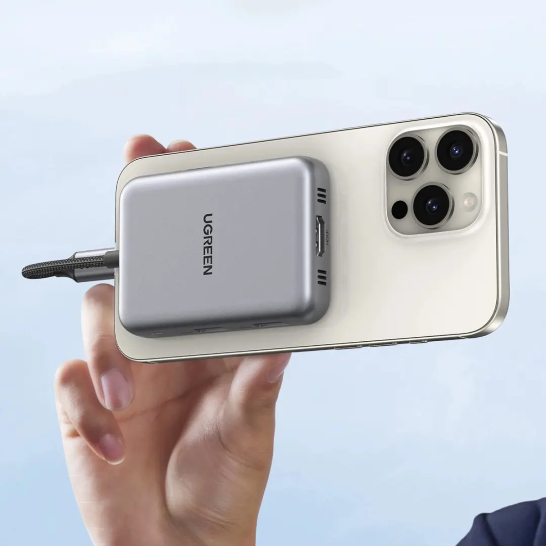 Ugreen Hub USB-C 7-in-1 CM896 Grijs - afbeelding 6 van 6